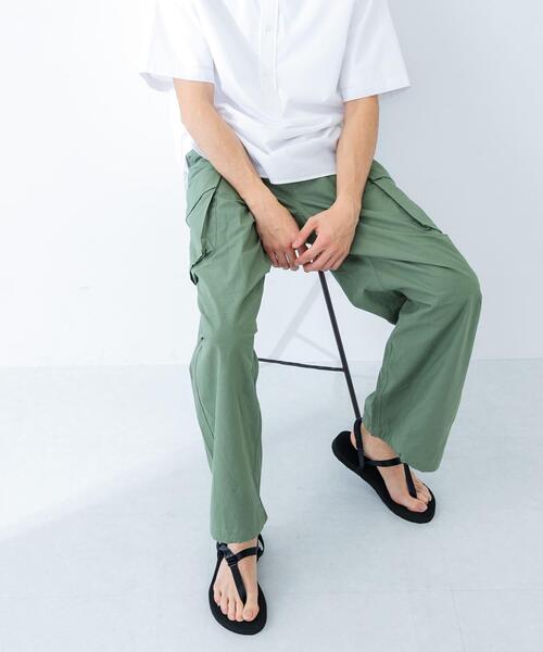 URBAN RESEARCH（アーバンリサーチ）の「URBAN RESEARCH iD　コットンリップストップカーゴパンツ（その他パンツ・メンズ・ブラック/カーキ・MEDIUM/LARGE）」の14枚目の写真