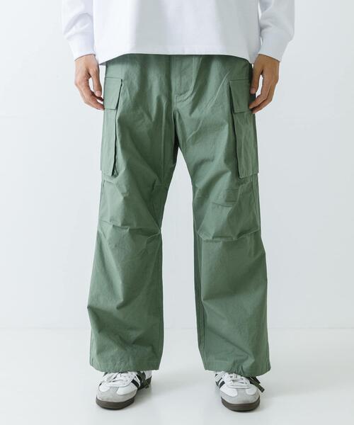 URBAN RESEARCH（アーバンリサーチ）の「URBAN RESEARCH iD　コットンリップストップカーゴパンツ（その他パンツ・メンズ・ブラック/カーキ・MEDIUM/LARGE）」の16枚目の写真