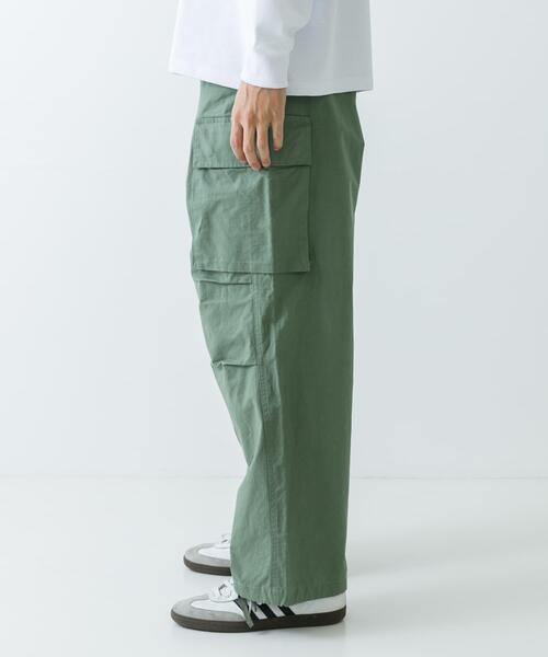 URBAN RESEARCH（アーバンリサーチ）の「URBAN RESEARCH iD　コットンリップストップカーゴパンツ（その他パンツ・メンズ・ブラック/カーキ・MEDIUM/LARGE）」の17枚目の写真