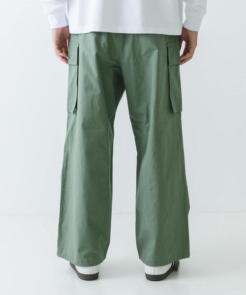 URBAN RESEARCH（アーバンリサーチ）の「URBAN RESEARCH iD　コットンリップストップカーゴパンツ（その他パンツ・メンズ・ブラック/カーキ・MEDIUM/LARGE）」の18枚目の写真