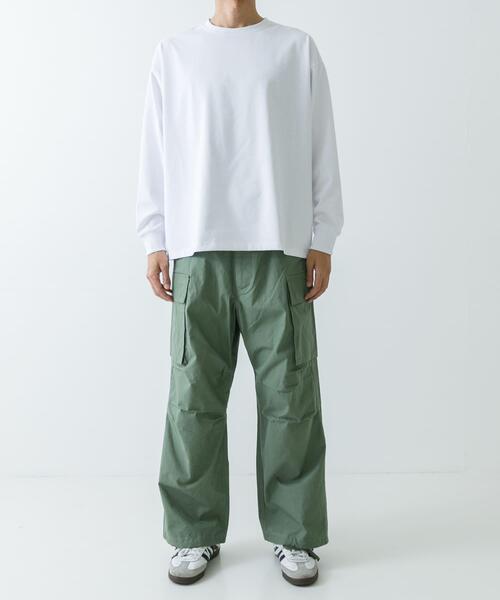 URBAN RESEARCH（アーバンリサーチ）の「URBAN RESEARCH iD　コットンリップストップカーゴパンツ（その他パンツ・メンズ・ブラック/カーキ・MEDIUM/LARGE）」の19枚目の写真