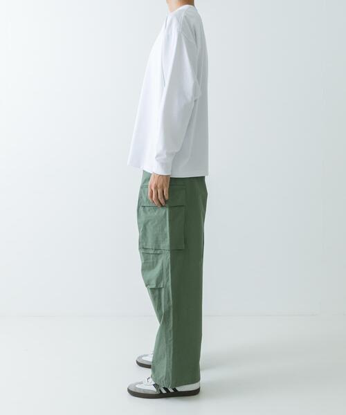 URBAN RESEARCH（アーバンリサーチ）の「URBAN RESEARCH iD　コットンリップストップカーゴパンツ（その他パンツ・メンズ・ブラック/カーキ・MEDIUM/LARGE）」の20枚目の写真