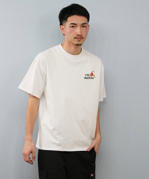 TOY MACHINE(トイ マシーン)の「【ムラサキスポーツ限定】TOY MACHINE/トイマシーン 半袖Tシャツ ビッグシルエット バックプリント MTMSFST10(Tシャツ/カットソー・メンズ・ホワイト/ブラック・M/XL/L)」の3枚目の写真