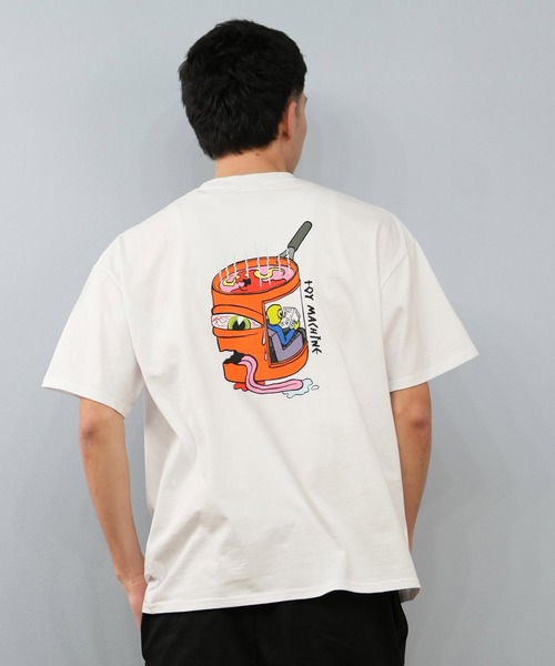 TOY MACHINE(トイ マシーン)の「【ムラサキスポーツ限定】TOY MACHINE/トイマシーン 半袖Tシャツ ビッグシルエット バックプリント MTMSFST10(Tシャツ/カットソー・メンズ・ホワイト/ブラック・M/XL/L)」の5枚目の写真