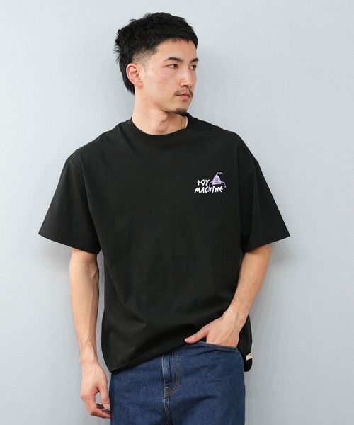 TOY MACHINE(トイ マシーン)の「【ムラサキスポーツ限定】TOY MACHINE/トイマシーン 半袖Tシャツ ビッグシルエット バックプリント MTMSFST10(Tシャツ/カットソー・メンズ・ホワイト/ブラック・M/XL/L)」の8枚目の写真