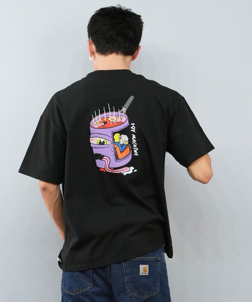 TOY MACHINE(トイ マシーン)の「【ムラサキスポーツ限定】TOY MACHINE/トイマシーン 半袖Tシャツ ビッグシルエット バックプリント MTMSFST10(Tシャツ/カットソー・メンズ・ホワイト/ブラック・M/XL/L)」の10枚目の写真