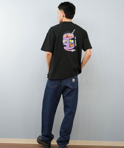 TOY MACHINE(トイ マシーン)の「【ムラサキスポーツ限定】TOY MACHINE/トイマシーン 半袖Tシャツ ビッグシルエット バックプリント MTMSFST10(Tシャツ/カットソー・メンズ・ホワイト/ブラック・M/XL/L)」の12枚目の写真