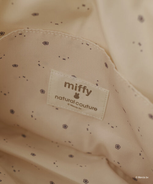 natural couture(ナチュラルクチュール)の「【miffyコラボ】刺繍キルティングBAG(ショルダーバッグ・レディース・アイボリー/モカ・FREE)」の10枚目の写真