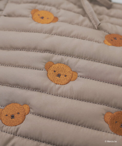 natural couture(ナチュラルクチュール)の「【miffyコラボ】刺繍キルティングBAG(ショルダーバッグ・レディース・アイボリー/モカ・FREE)」の12枚目の写真