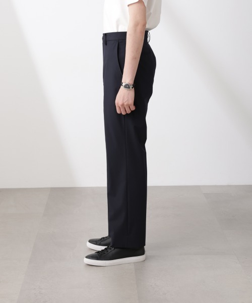 NANO universe(ナノユニバース)の「「N TROUSERS BASIC」トロピカルストレッチストレートパンツ(スラックス・メンズ・ダークネイビー/チャコール・L/M/S)」の15枚目の写真