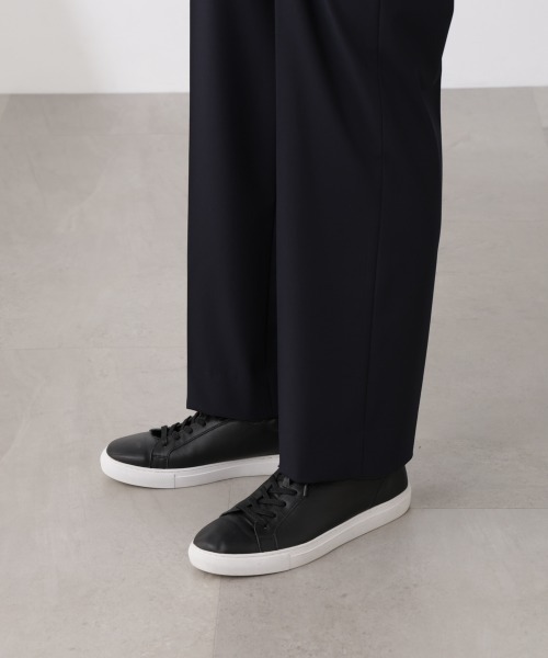 NANO universe(ナノユニバース)の「「N TROUSERS BASIC」トロピカルストレッチストレートパンツ(スラックス・メンズ・ダークネイビー/チャコール・L/M/S)」の20枚目の写真