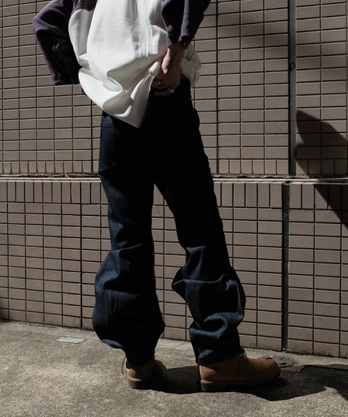 2AM（ツーエイエム）の「NAM ナム / TRUMPET DENIM（デニムパンツ・メンズ・インディゴブルー・MEDIUM/LARGE）」の4枚目の写真