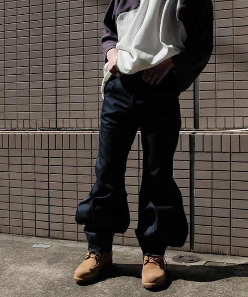 2AM（ツーエイエム）の「NAM ナム / TRUMPET DENIM（デニムパンツ・メンズ・インディゴブルー・MEDIUM/LARGE）」の6枚目の写真