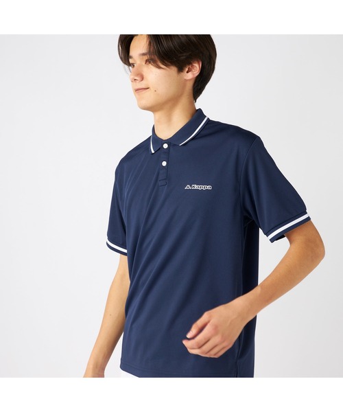Kappa ポロシャツ Sサイズ 番号10 Kappa 半袖 ポロシャツ メンズ カッパ メッシュクールシャツ