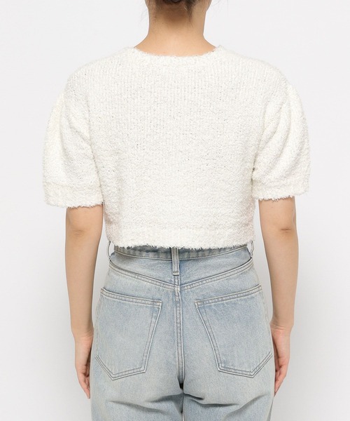 LOWRYS FARM(ローリーズファーム)の「モールニットプルオーバー 289294(ニット/セーター・レディース・ブラウン/グリーン/アイボリー・FREE)」の6枚目の写真