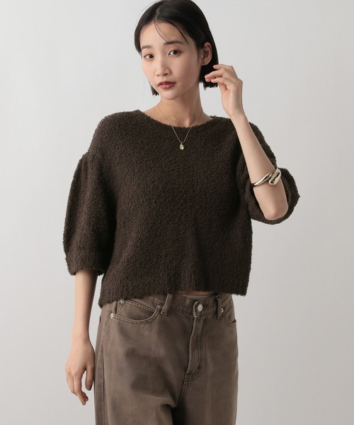 LOWRYS FARM(ローリーズファーム)の「モールニットプルオーバー 289294(ニット/セーター・レディース・ブラウン/グリーン/アイボリー・FREE)」の15枚目の写真