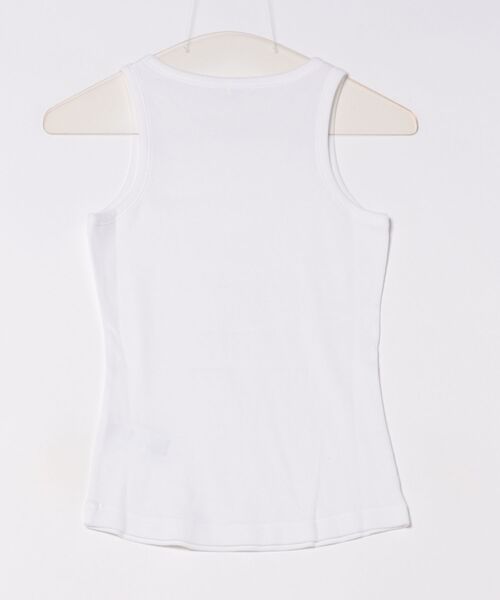 MOUSSY（マウジー）の「BASIC RIB タンクトップ（タンクトップ・レディース・ホワイト/ライトブラック・FREE）」の22枚目の写真