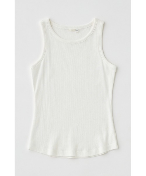 MOUSSY（マウジー）の「BASIC RIB タンクトップ（タンクトップ・レディース・ホワイト/ライトブラック・FREE）」の20枚目の写真