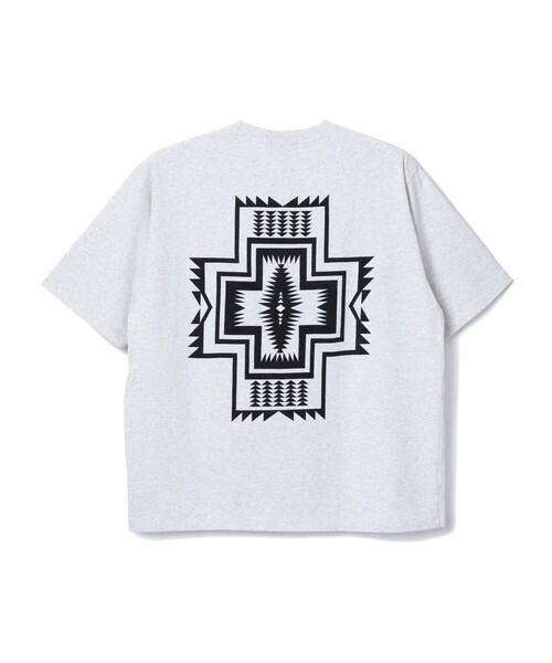 PENDLETON(ペンドルトン)の「【PENDLETON/ペンドルトン】バックプリントTシャツ ワンポイントロゴ(Tシャツ/カットソー・メンズ・ミント/ピンク/オフホワイト/アイボリー/ブラック・M/L/XL)」の2枚目の写真