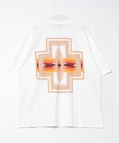 PENDLETON(ペンドルトン)の「【PENDLETON/ペンドルトン】バックプリントTシャツ ワンポイントロゴ(Tシャツ/カットソー・メンズ・ミント/ピンク/オフホワイト/アイボリー/ブラック・M/L/XL)」の14枚目の写真