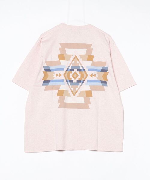 PENDLETON(ペンドルトン)の「【PENDLETON/ペンドルトン】バックプリントTシャツ ワンポイントロゴ(Tシャツ/カットソー・メンズ・ミント/ピンク/オフホワイト/アイボリー/ブラック・M/L/XL)」の6枚目の写真