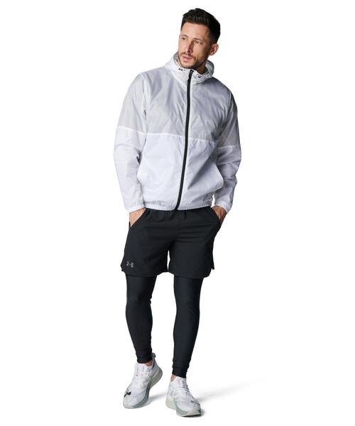 UNDER ARMOUR(アンダーアーマー)の「UAモチベート ジャケット(トレーニング/メンズ)(その他アウター・メンズ・カーキ系・L/2XL/XL/S/M)」の3枚目の写真
