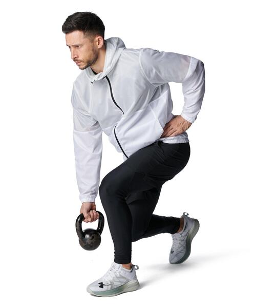 UNDER ARMOUR(アンダーアーマー)の「UAモチベート ジャケット(トレーニング/メンズ)(その他アウター・メンズ・カーキ系・L/2XL/XL/S/M)」の7枚目の写真