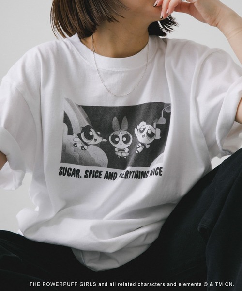 GOOD ROCK SPEED(グッドロックスピード)の「『別注』GOOD ROCK SPEED / THE POWERPUFF GIRLS / TEE1(Tシャツ/カットソー・レディース・ホワイト・MEDIUM)」の9枚目の写真