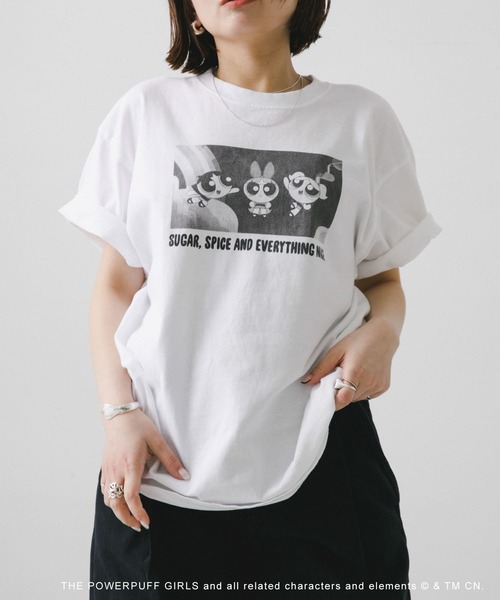 GOOD ROCK SPEED(グッドロックスピード)の「『別注』GOOD ROCK SPEED / THE POWERPUFF GIRLS / TEE1(Tシャツ/カットソー・レディース・ホワイト・MEDIUM)」の12枚目の写真