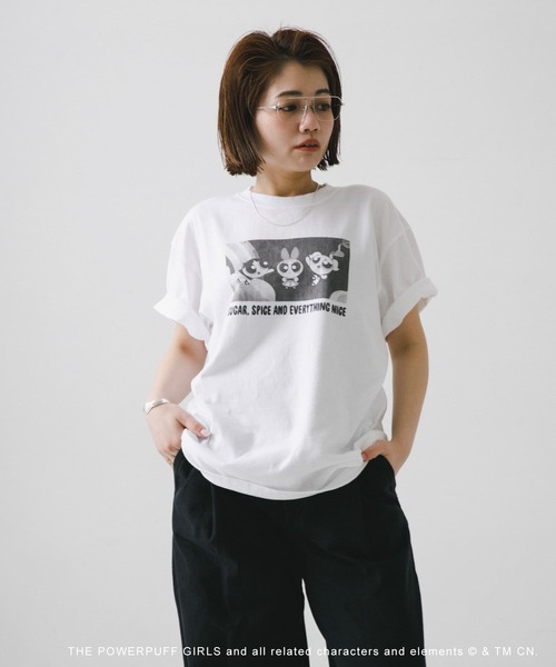 GOOD ROCK SPEED(グッドロックスピード)の「『別注』GOOD ROCK SPEED / THE POWERPUFF GIRLS / TEE1(Tシャツ/カットソー・レディース・ホワイト・MEDIUM)」の13枚目の写真