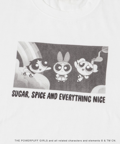 GOOD ROCK SPEED(グッドロックスピード)の「『別注』GOOD ROCK SPEED / THE POWERPUFF GIRLS / TEE1(Tシャツ/カットソー・レディース・ホワイト・MEDIUM)」の3枚目の写真