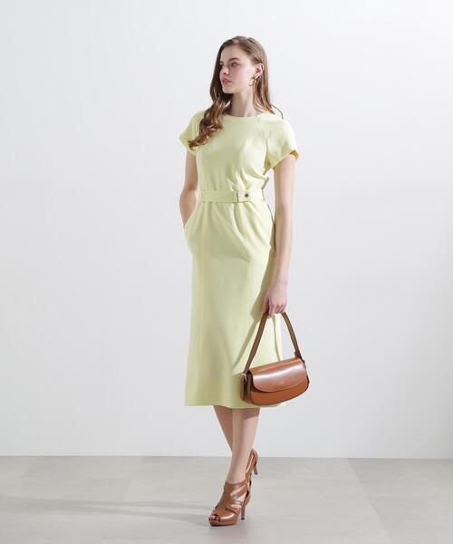 PINKY&DIANNE（ピンキーアンドダイアン）の「◆ラグランステッチベルト付きワンピース（ワンピース・レディース・ピンク/イエロー/ネイビー・38/36/34）」の19枚目の写真