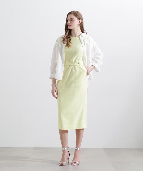 PINKY&DIANNE（ピンキーアンドダイアン）の「◆ラグランステッチベルト付きワンピース（ワンピース・レディース・ピンク/イエロー/ネイビー・38/36/34）」の21枚目の写真