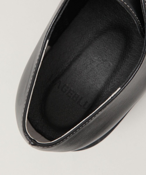 RAGEBLUE(レイジブルー)の「シンセティックレザー/リングジップヒールシューズ(ドレスシューズ・メンズ・ブラック・MEDIUM/LARGE/SMALL)」の12枚目の写真