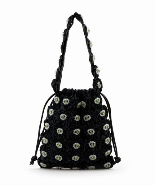 ❤️本日限り❤️アンテイーク　ヨーヨーキルト　フィールドサック セール】HEY! MRS ROSE YOYO QUILTバッグ（ヘイ！ミセスローズ