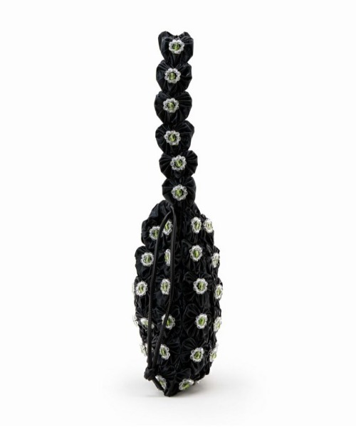 Kinetics（キネティクス）の「HEY! MRS ROSE YOYO QUILTバッグ（ヘイ！ミセスローズ ヨーヨー キルトバッグ）（トートバッグ・メンズ・ブラック/シルバー・FREE）」の7枚目の写真