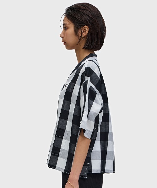 Monochrome Check Shirt／モノクロチェックシャツ（シャツ