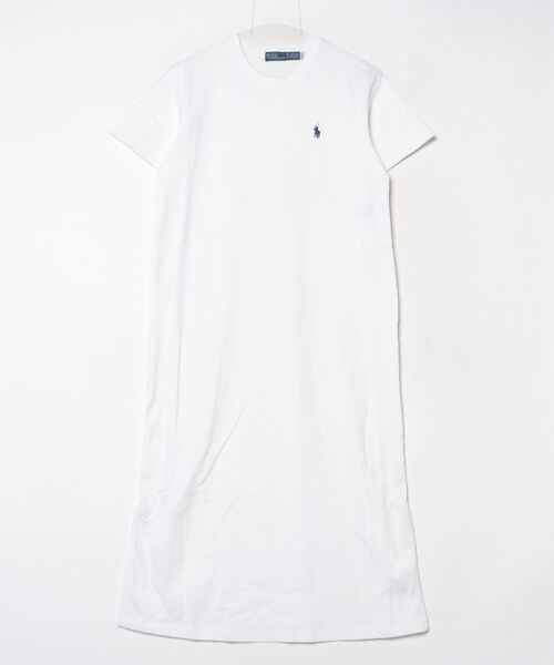 【POLO RALPH LAUREN】コットン ジャージー 半袖Tシャツ ドレス コットン ジャージー Tシャツ ドレス（ワンピース）｜POLO RALPH