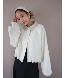 TRUNC | Eco Leather Balloon Blouson(ブルゾン)