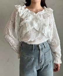 efill | 2way フラワー レース ブラウス(シャツ/ブラウス)