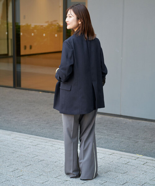 SLOBE IENA（スローブイエナ）の「《追加》リネンライクダブルブレスト