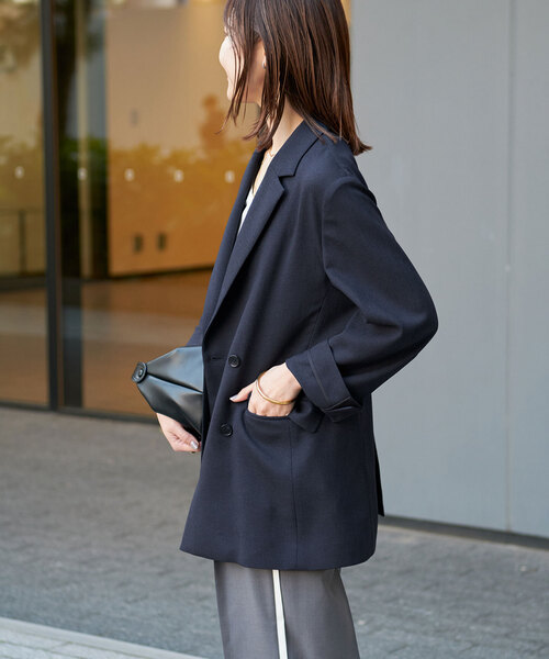 セール】《追加》リネンライクダブルブレストジャケット（その他