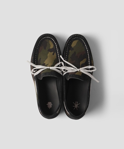 Tomo & Co(トモアンドシーオー)の「CORDURA DYNEEMA MOCCASINS(モカシン/デッキシューズ・メンズ・マルチ・26/27)」の2枚目の写真