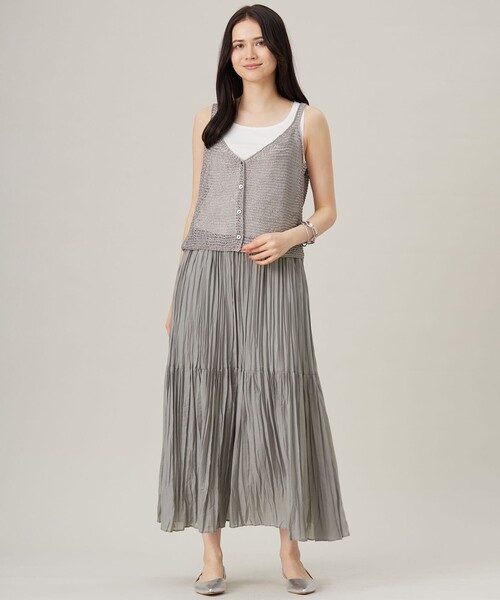 自由区（ジユウク）の「カップイン タンクトップ（タンクトップ・レディース・ブラック系/アイボリー系・SMALL）」の19枚目の写真