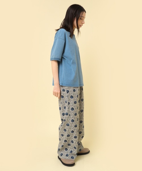 RNA-N（アールエヌエーエヌ）の「R4343 ＩＶＹ　ＦＬＯＷＥＲプリントパンツ（その他パンツ・レディース・ブルーグレー/キナリ/ブラック・FREE）」の17枚目の写真
