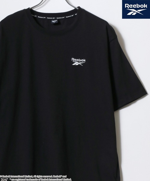 Reebok(リーボック)の「Reebok/リーボック オーバーサイズ ワンポイント刺繍 無地 クルーネック半袖Tシャツ レディース メンズ(Tシャツ/カットソー・レディース・ホワイト系その他/ブラック系その他/ホワイト系その他2/ブラック/ホワイト/ネイビー・M/L/LL)」の4枚目の写真