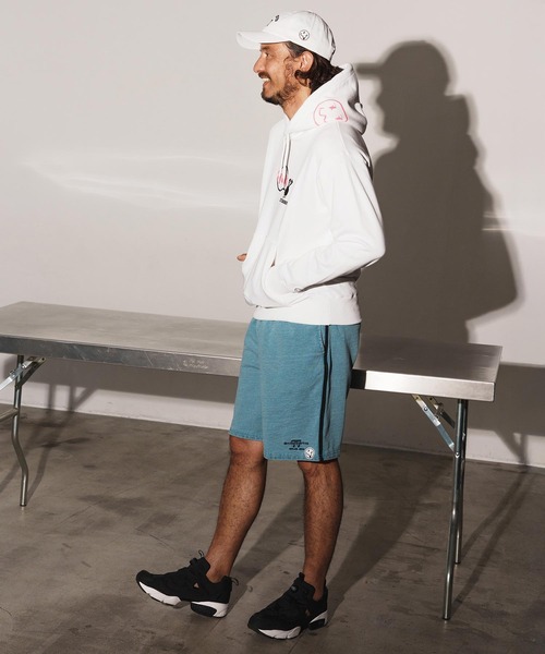 seventy seven(セブンティセブン)の「mpa3774-middle onz sweat P-O hoodie (77rabbit) パーカー(パーカー・メンズ・ネイビー/ホワイト/ブラック・S/M/L/XL)」の7枚目の写真
