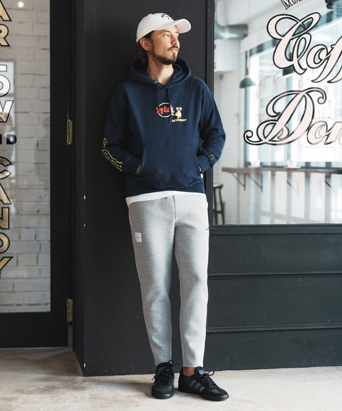 seventy seven(セブンティセブン)の「mpa3774-middle onz sweat P-O hoodie (77rabbit) パーカー(パーカー・メンズ・ネイビー/ホワイト/ブラック・S/M/L/XL)」の10枚目の写真