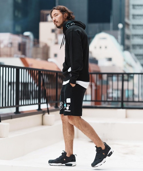 seventy seven(セブンティセブン)の「mpa3774-middle onz sweat P-O hoodie (77rabbit) パーカー(パーカー・メンズ・ネイビー/ホワイト/ブラック・S/M/L/XL)」の14枚目の写真