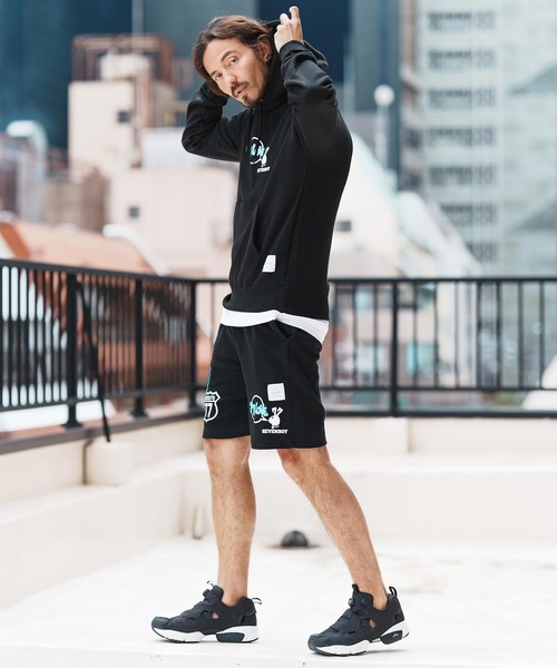 seventy seven(セブンティセブン)の「mpa3774-middle onz sweat P-O hoodie (77rabbit) パーカー(パーカー・メンズ・ネイビー/ホワイト/ブラック・S/M/L/XL)」の15枚目の写真